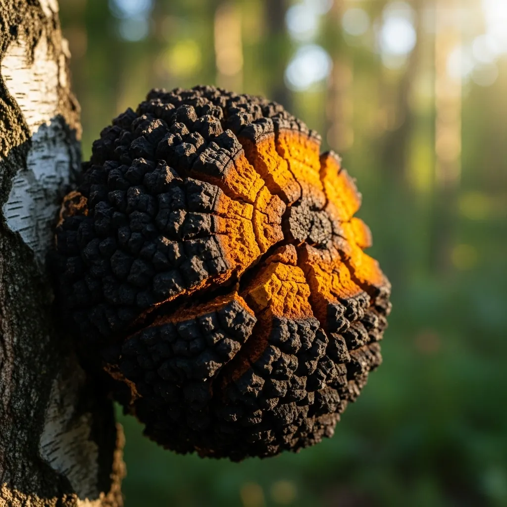 Chaga (Błyskoporek podkorowy): skarb lasu o niezwykłych właściwościach