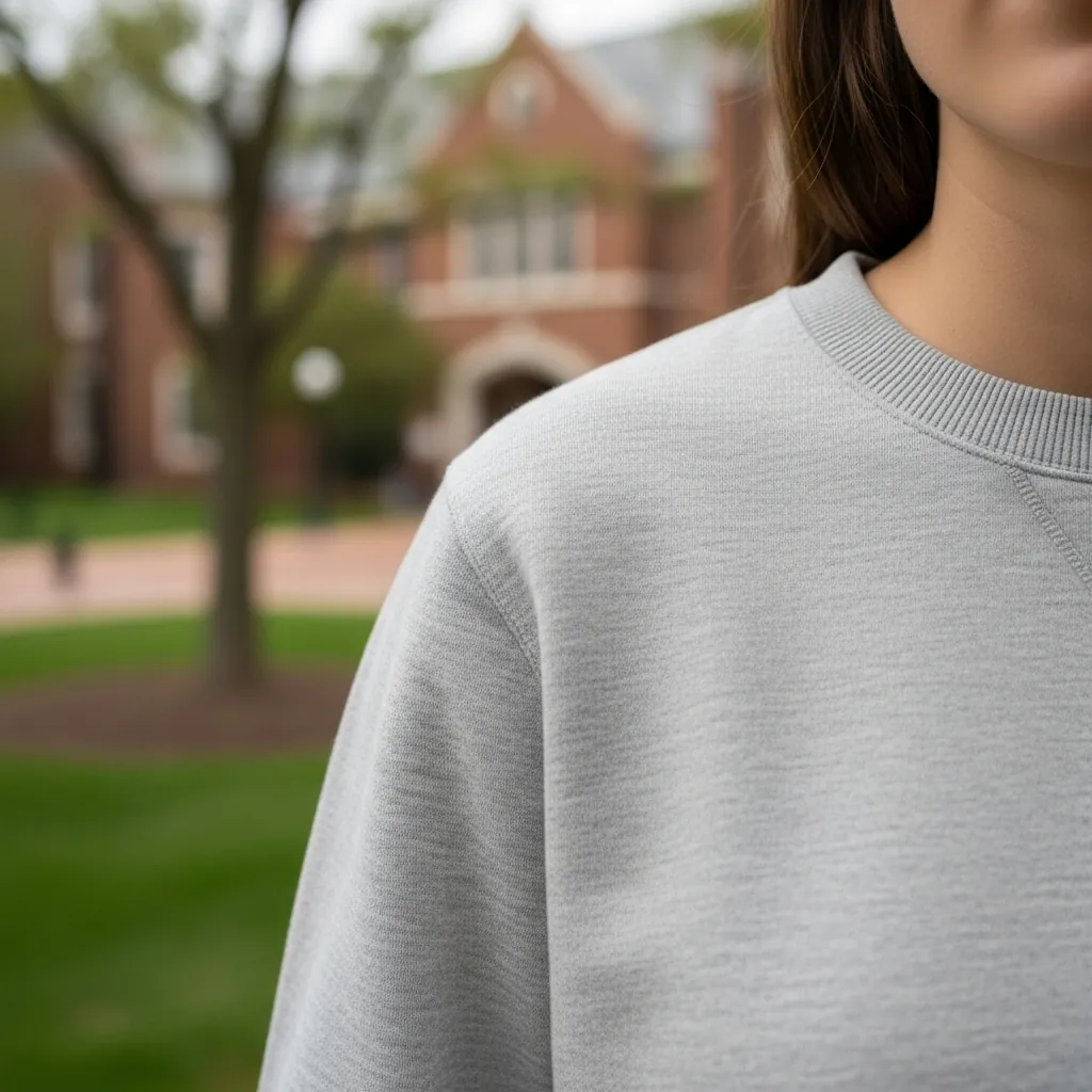 Uniwersytecka elegancja: bluza w stylu preppy na co dzień